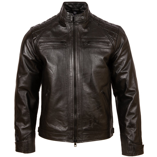 44T9 Men's Biker Jacket - Night Edition