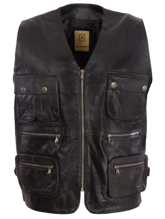 TJUP Men's Hunter Waistcoat - Black Sheep