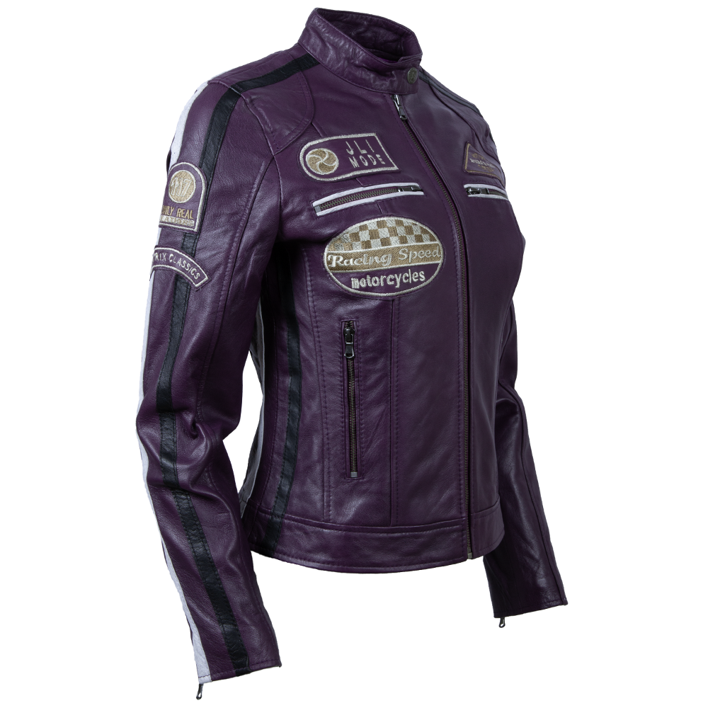 QOOC Women's Racing Biker - Purple