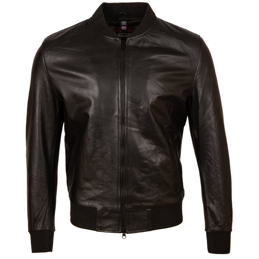 D9J9 Men's Bomber Jacket - Black