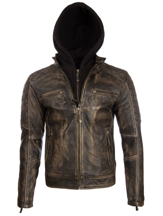 2JB2 Men's Hood Biker - Vegas