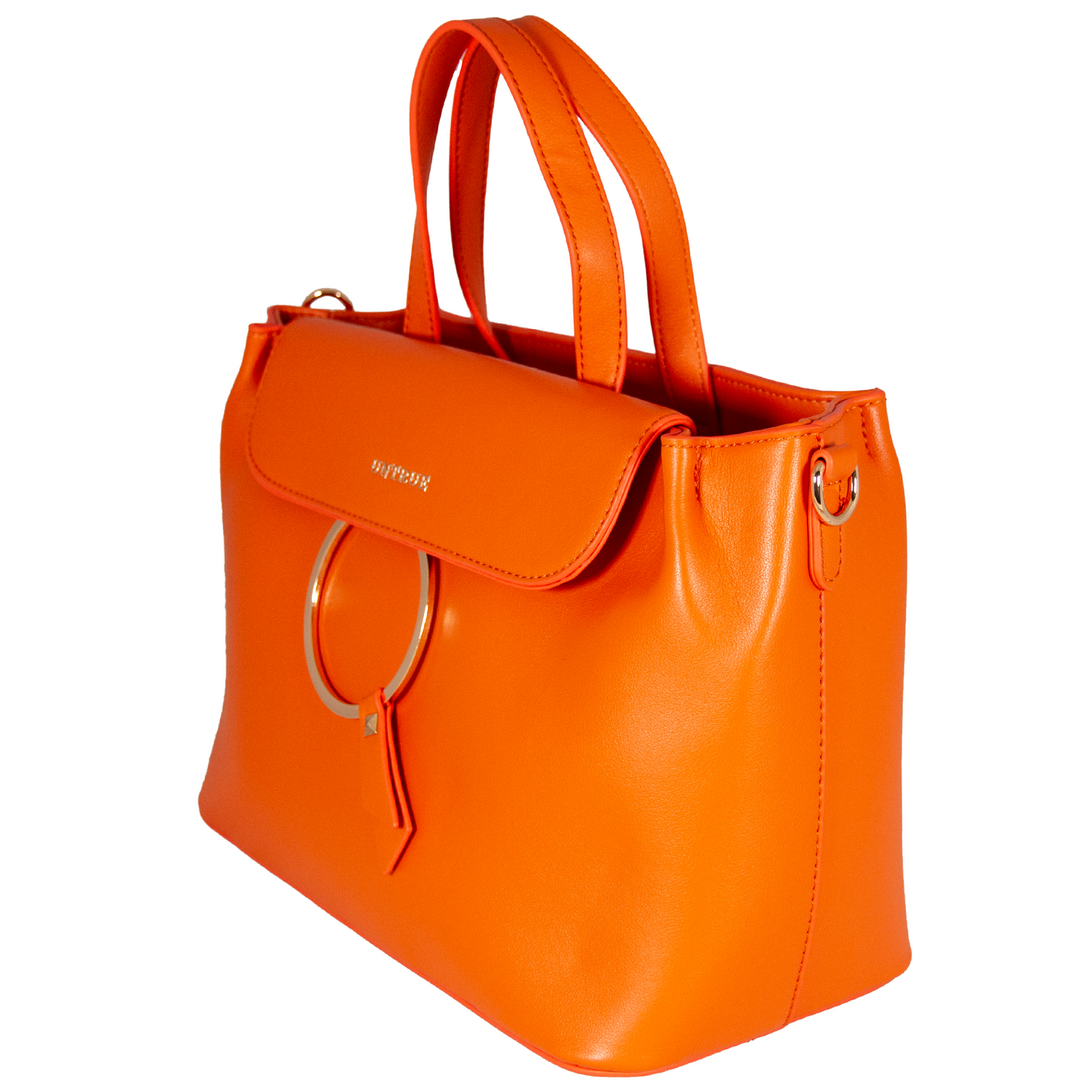 Z5B2 Women’s Charm Handbag - Orange